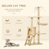 Living Room Pet Play Condo Scratching Posts Ladder For Cat Play Tree