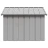 Dog House Gray 45.9"x40.6"x32.1" Galvanized Steel