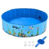 l Foldable Dog Pet Bath Pool Collapsible Dog Pet Pool Bathing Tub Kiddie Pool for Dogs Cats and Kids pet poo