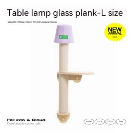 Cat Scratch Trees Non-covering Glass Wall Chamfer (Option: No Punching Required-Plank Road L)