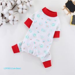 New Cotton Four-legged Pet Clothing (Option: Cute Bear-XS)