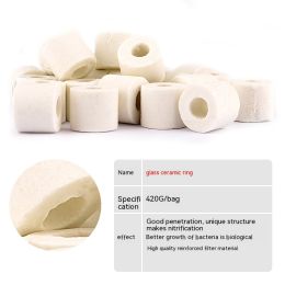 Fish Tank Filter Material Drip Box (Option: 420g-Glass Ceramic Ring)