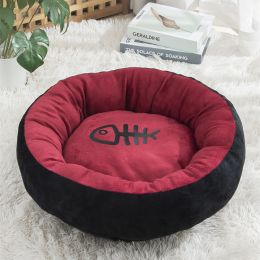 Four Seasons Available Pet Summer Warm Kennel (Option: Red-30cm)