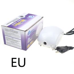 Aquarium Silent Fish Breeding Oxygen Pump (Option: White-EU)