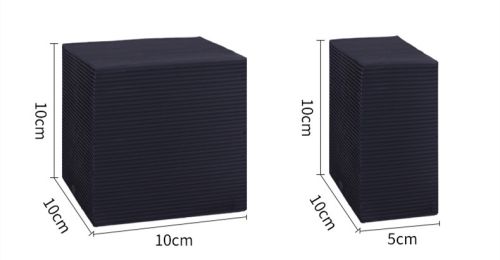 Fish Tank Activated Carbon Carbon Cube Water Purification Fish Tank Filter (Option: Small-2pcs)