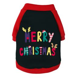 New Dog Pet Clothing Sweater Fleece-lined (Option: Christmas B-XS)