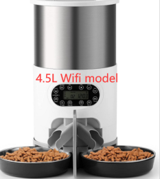 Automatic chqiue pet feeder (Option: 4.5L Wifi model-US)