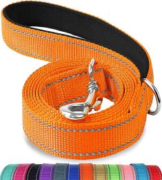 Reflective Dog Pet Hand Holding Rope (Option: Orange-150x25mm)