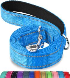 Reflective Dog Pet Hand Holding Rope (Option: Light Blue-150x25mm)