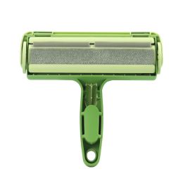 Solid Color Pet Household Plastic Hair Cleaner (Color: Green)