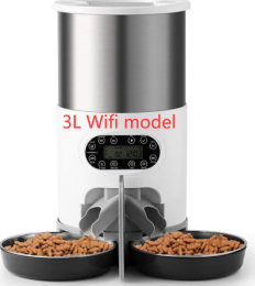 Automatic chqiue pet feeder (Option: 3L Wifi model-US)