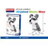 Cartoon Simulation Pet Dog Building Blocks Mini Dachshund Poodle Doberman Model Children's Toy Gift Dog Pet Building Blocks