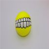 Pet Squeaky Ball Interactive Dog Chewing Toy with Funny Large Teeth Design for Aggressive Chewers Toy