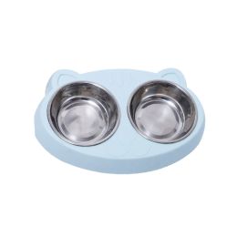 Pet Feeder Bowls for Puppy Medium Dogs Cats (Type: Pet Supplies, Color: Blue)