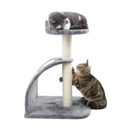 Indoor Cat Scratching Post Small Cat Tree Tower (Type: Style C, Color: As pic show)