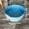 Foldable Dog Pool Anti-skid Children's Swimming Pool, Portable PVC Pet Dog Swimming Pool, Children's Plastic Swimming Pool, Dog Pet Bathroom Swimming