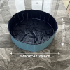 Foldable Dog Pool Anti-skid Children's Swimming Pool, Portable PVC Pet Dog Swimming Pool, Children's Plastic Swimming Pool, Dog Pet Bathroom Swimming