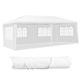 Outdoor Activities Waterproof And Sun-Proof 10 x 20 Feet Canopy Tent (Type: Canopies & Gazebos, Color: White #1)