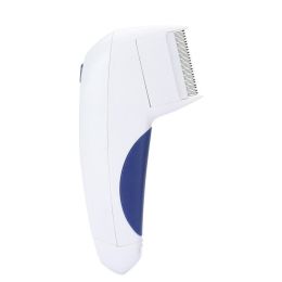 Anti Lice Flea Electric Comb Pet Head Lice Removal Killer Brush Treatment Tool (Color: White)