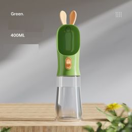 Pets Go Out Portable Feeding And Water Feeding Cup (Option: Green-Water cup)