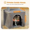 Indoor Funny Cozy Small Cat Tree Condo