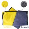 Quick-drying Pet Dog And Cat Towels; Soft Fiber Towels Water-absorbent Bath Towel Cleaning Pet Towel