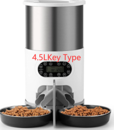 Automatic chqiue pet feeder (Option: 4.5LKey Type-US)