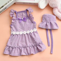 Pet Clothes Cat Summer Thin Vest Sling (Option: Charming Purple-M)